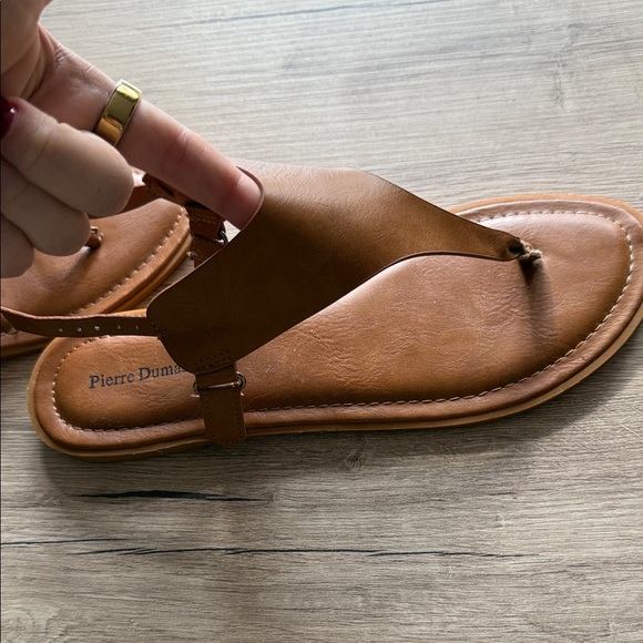 Pierre Dumas Brown Sandals - Picture 3 of 4
